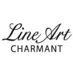 Line Art Charmant logo, representing a brand known for high-quality optical products and stylish eyewear options.